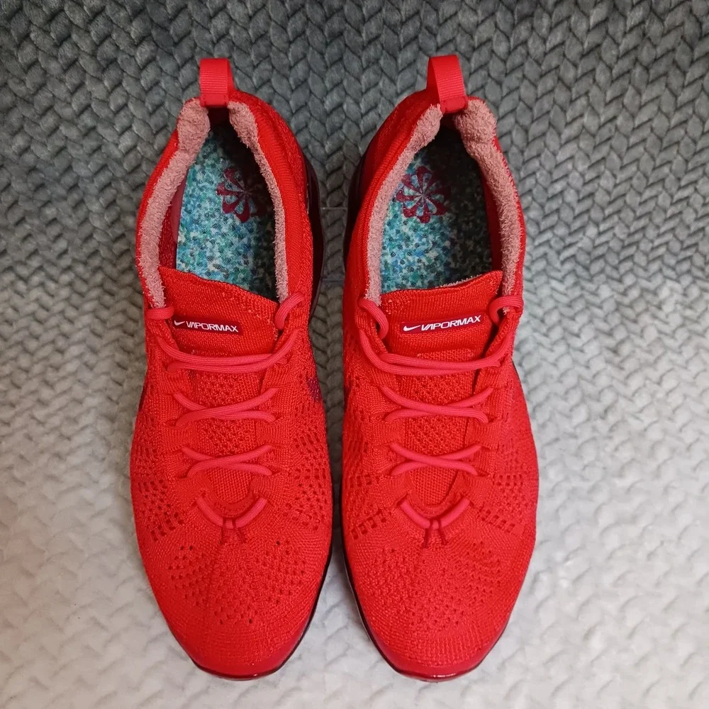 Nike Air VaporMax 2023 Flyknit Triple Red Men's Walking Running Shoes Size 11